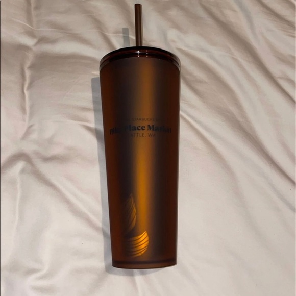 Starbucks Accessories - Starbucks Pike Place Matte Amber Cup
